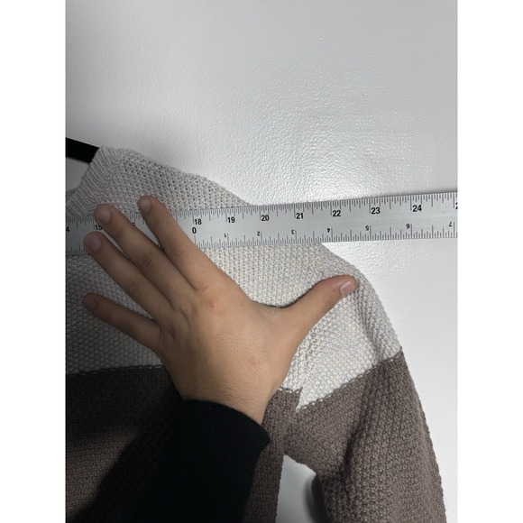 KÜHL Women's XL Colorblock Sweater Merino Wool Blend Crew Neck Pullover - Picture 9 of 12